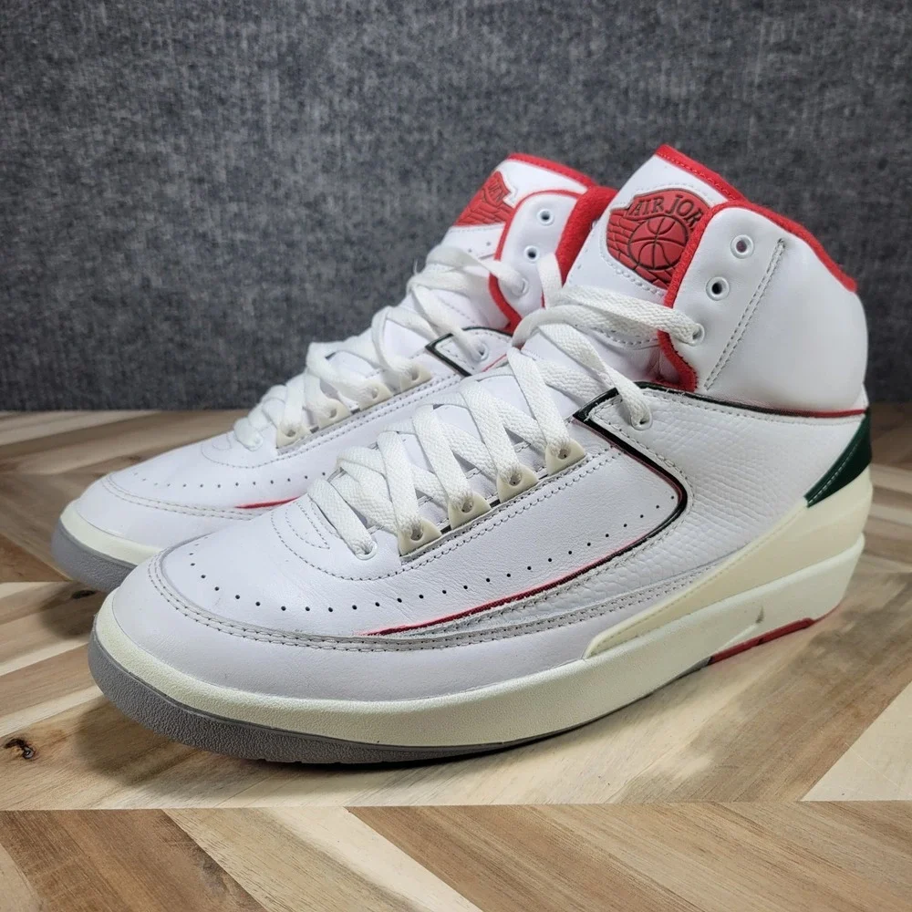 Authentic‎ Nike Air Jordan 2 Retro Italy Origins Mens Size 11 Basketball Shoes
